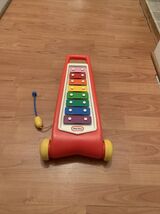 Vintage Little Tikes Musical Xylophone Pull String Toy - $28.12