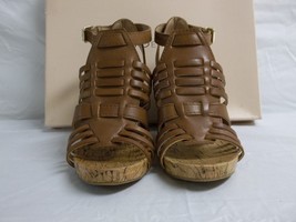 BCBGeneration BCBG Size 5.5 M Blayne Saddle Leather Wedges New Womens Shoes - £77.09 GBP