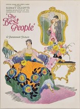 1925 Print Ad Silent Movie &quot;The Best People&quot; Adolph Zukor Paramount Picture - £32.15 GBP