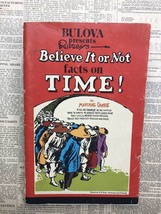 Bulova Presents Ripley’s Believe It or Not Facts on Time, 1973 Comic, Rare - £24.74 GBP