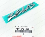 NEW GENUINE TOYOTA 2011-2016 SCION ZELAS TC2 AGT20 REAR CHROME EMBLEM BADGE - $58.81
