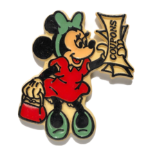 Minnie Mouse fridge magnet Coupons Walt Disney vintage Monogram Products... - £6.97 GBP