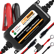 MP00206A 12V 1.5Amp Automatic Battery Charger, Battery Maintainer for Cars, Moto - £25.57 GBP