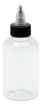cLeAr SquEEze Dispenser 4 oz NOZZLE BOTTLE easy pour twist cap liquids p... - $16.43
