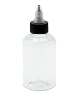 cLeAr SquEEze Dispenser 4 oz NOZZLE BOTTLE easy pour twist cap liquids p... - $306.00 MXN