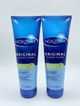 Noxzema Classic Clean Original Eucalyptus Deep Cleansing Cream 8oz Tube Lot of 2 - £21.65 GBP