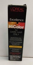 L&#39;OREAL Excellence HiColor For Dark Hair Permanent Hair Color Creme ~ 1.74 oz. - £5.59 GBP