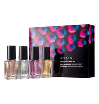 Avon Party Polish Mini 4pc Set (2.7 ml) Each ~ NEW!!! - $14.56