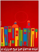 8454.Decoration Poster.Home Room wall art interior design.Red hot city.Decor - £10.30 GBP+