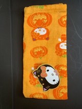 Hello Kitty Halloween Kitchen Towel Dish Towel Pumpkin Fall NWT - $9.46