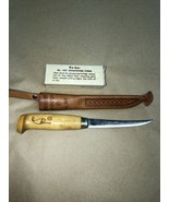 Signed Rapala 11&quot; J. Marttiini Fish Fillet Boning Knife Leather Sheath +... - $895.23 MXN