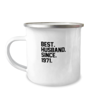 12 oz Camper Mug Coffee Funny Best Husband Since 1971  - £16.02 GBP