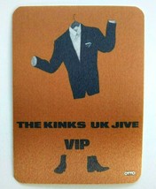 The Kinks Backstage Pass Original 1989 UK Jive Rock Concert Tour VIP Brown - £15.56 GBP