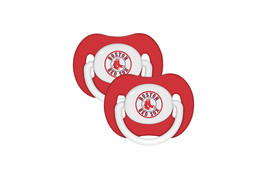 Boston Red Sox 2 Pack Baby Pacifiers New &amp; Officially Licensed - £7.75 GBP