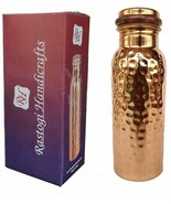  Pure copper Bottle Plain/Smooth/Shiny Bottle capacity 16oz / 500 ml - €19,96 EUR