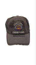 2009 NBA Champions Los Angeles Lakers Gray Hat Cap Adidas Stretch Back Kobe - £23.87 GBP