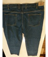 Harbor Bay Mens Medium Wash 100% Cotton  Jeans  W48 I 32 - $24.35 CAD