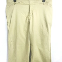 New Dickies Relaxed Pants Plus Size 18R Straight Leg Khaki Womens 40X32 ... - £10.16 GBP