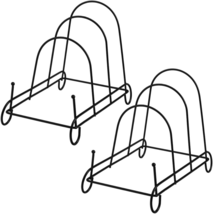 Artliving 3-Tier Metal Scrollwork Dish Rack Plate Rack Display Stand Hol... - £22.30 GBP