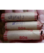 1 roll wheat cents mostly 30s when I opened one - $4.70