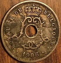 1906 Belgium 5 Centimes - £1.58 GBP