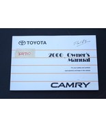 2000 TOYOTA CAMRY OWNER&#39;S AND OPERATOR&#39;S MANUAL BOOK K4710 - $39.60