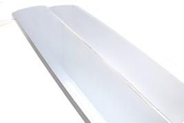 90-95 MERCEDES-BENZ W124 FRONT LEFT RIGHT DOOR LOWER MOLDING TRIM PAIR Q1335 image 3