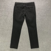 Old Navy The Diva Lowest Rise Skinny Jean Women 8 Black Stretch Denim Pant 36x29 - £6.89 GBP