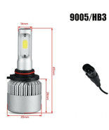 2 Bulbs Cree LED Headlight 9005 HB3 6000K High Beam Fog DRL Bulbs White  - $39.99