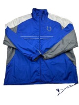 Vintage Colts NFL Wiindreaker Jacket Sports Illustrated Mens L Full Zip ... - $19.59