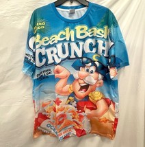 Men&#39;s T Shirt Cap’n Crunch Beach Bash Crunch 2XL - $283.64 MXN