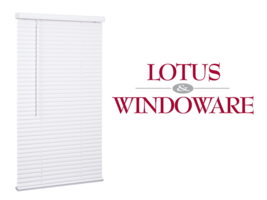 Lotus &amp; Windoware MAX3072WH2 Vinyl Blinds 30&#39;&#39; W X 72&#39;&#39; H White Cordless - $32.67