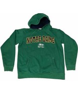 VTG Notre Dame Fighting Irish Green Hoodie Adult Men’s S/M Foot Locker H... - £15.48 GBP