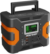 Howeasy 300W Portable Power Station, 236Wh Solar Generator (Without Solar Panel) - £100.54 GBP