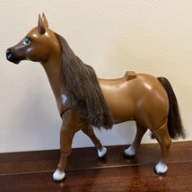 Bratz Cowgirlz Brown Horse Battery Operated Walks Clop Sounds Neighs 2011 MGA - $15.83