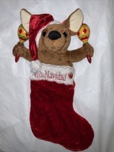 Dan Dee Plush Stocking Chihuahua Dog Plays Feliz Navidad Lights Up - £31.18 GBP