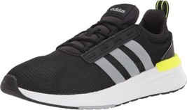 adidas Mens Racer TR21 Running Shoes Color Core Black/Solar Yellow/White Size 10 - £58.66 GBP