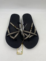 Teva Mush Mandalyn Wedge Ola 2 Metallic Sandal Women&#39;s size 12 - £16.26 GBP