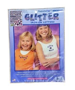 Dimensions Glitter Iron On Letters  Fashion Art Vintage NOS 2001 Made in... - $222.50 MXN