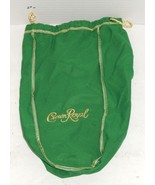 Crown Royal Regal Apple Green Bag 12&quot; 2 drawstrings - $14.80
