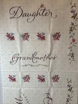 Fabric Timeless Treasures Beautiful Journey Panel  #8442 Mother Sister Daughter - $11.02