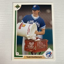 Todd Stottlemyre #257 Upper Deck 1991 Baseball Card Toronto Blue Jays - £1.27 GBP