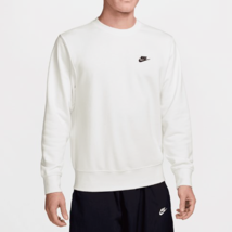 Nike Club French Terry Crew Top Men&#39;s Sports Top Casual AsiaFit Sail FN3... - $1,551.98 MXN