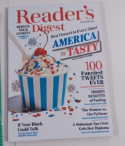 reader&#39;s digest july/august 2021 america the tasty like new - £4.74 GBP