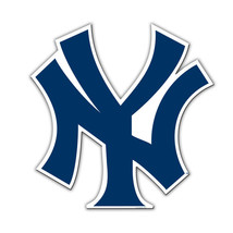 MLB New York Yankees 12 inch Auto Magnet Die-Cut Logo by Fremont Die - $16.90