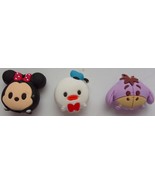 Disney Vinyl Tiny Miniature Tsum Tsum Minnie Mouse Eeyore &amp; Donald Duck - $93.33 MXN