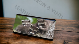 Women&#39;s Trifold Wallet - Racoon with a Secret Design - £19.77 GBP