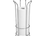 iDesign Classico Metal Toilet Tissue Roll Reserve Organizer for Bathroom... - $31.70