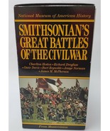 Smithsonian&#39;s Great Battles of the Civil War 5 VHS Video Tapes New - £32.81 GBP
