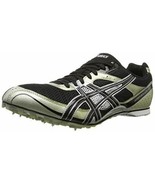 ASICS Men&#39;s Hyper MD Track And Field Shoe,Black/Onyx/Silver,9 M - £30.42 GBP